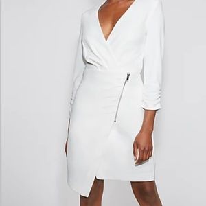 New York & Co - Gabrielle Union Collection White Wrap Dress - Large . NWT